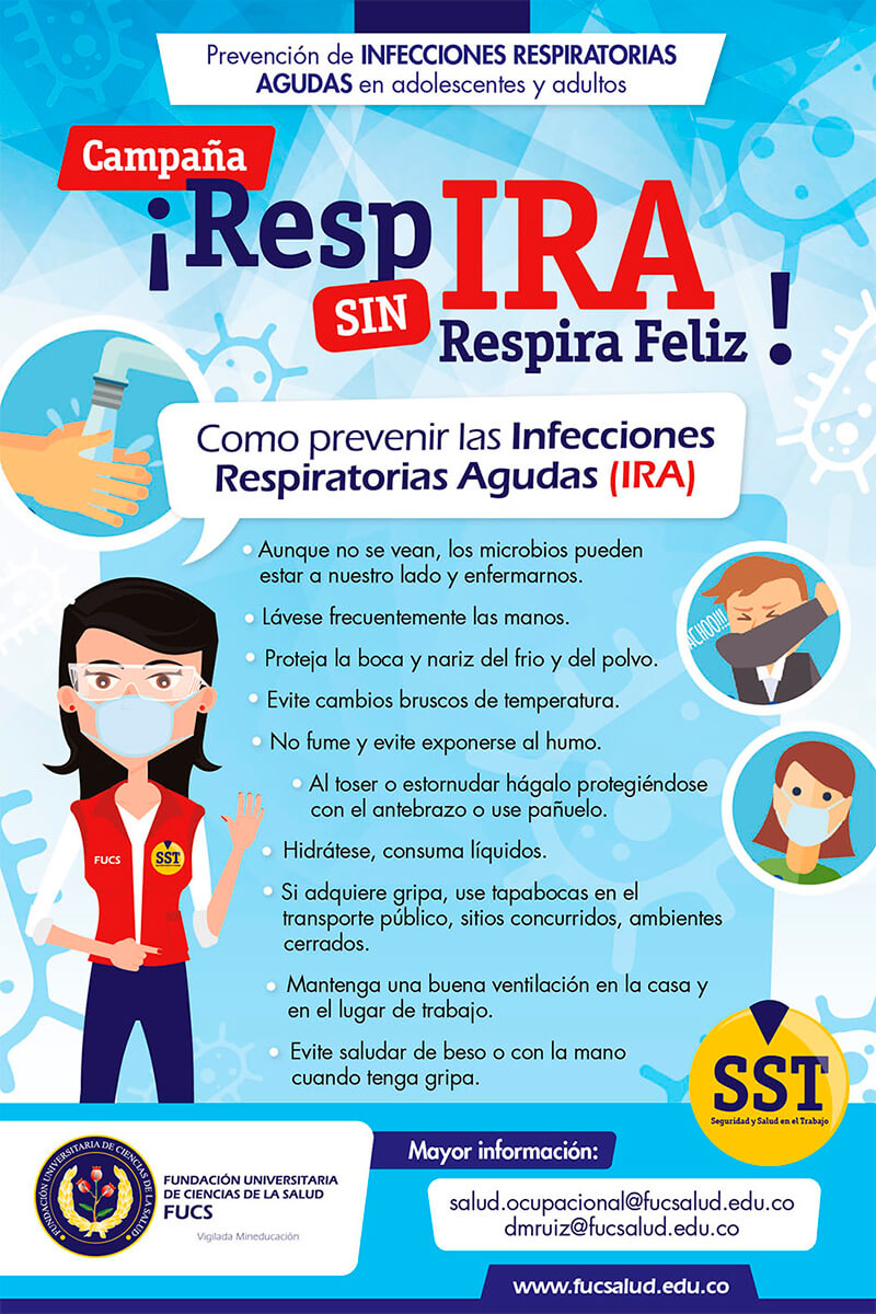 Prevención de infecciones respiratorias agudas en adolescentes y adultos