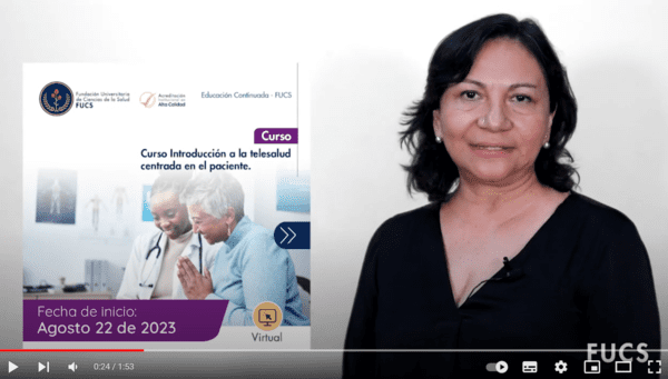 CURSO INTRODUCCIÓN A LA TELESALUD CENTRADA EN EL PACIENTE.