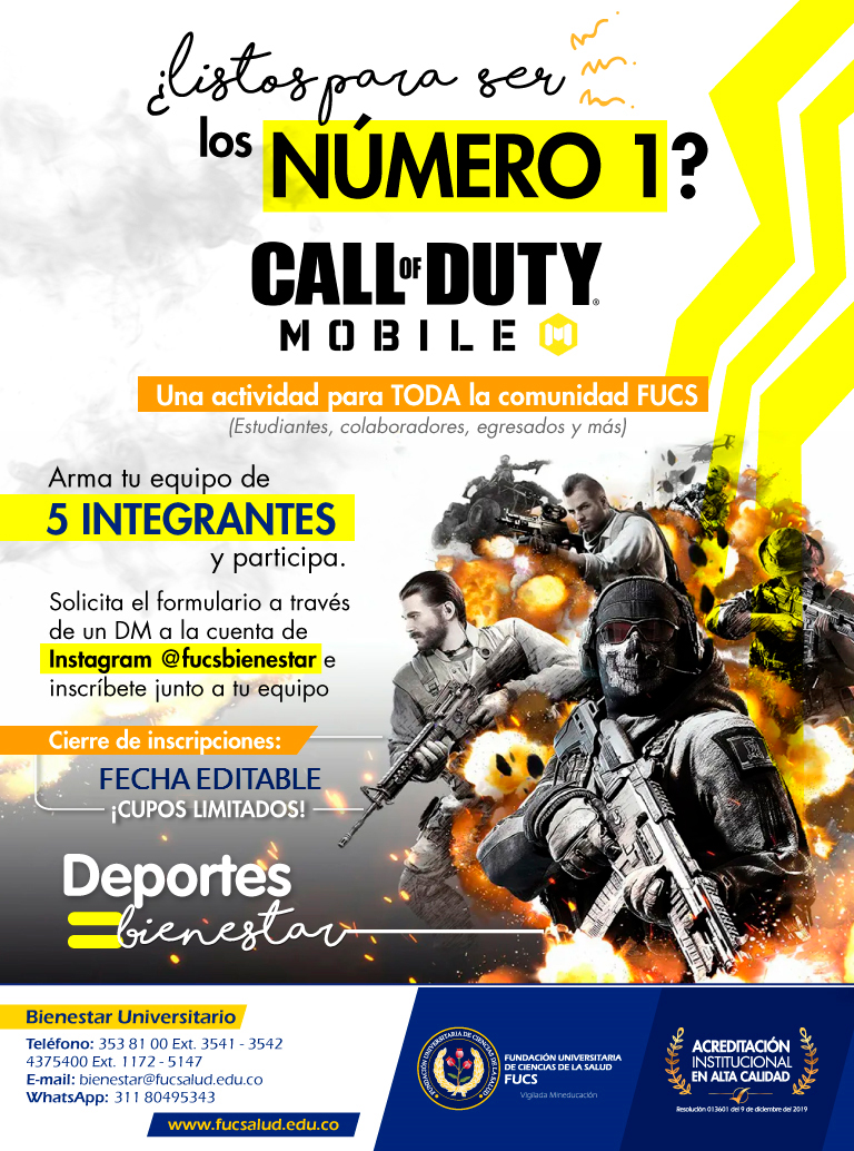 CALL OF DUTY MOBILE - FUCS